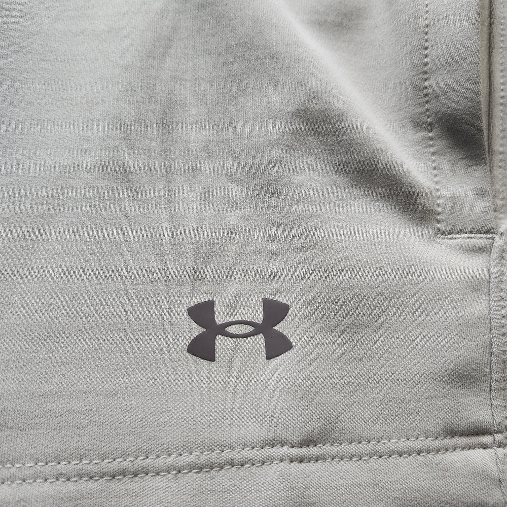 Under Armour Size 2XL Tetra Grey Zip-Up Jacket - Picture 6 of 9